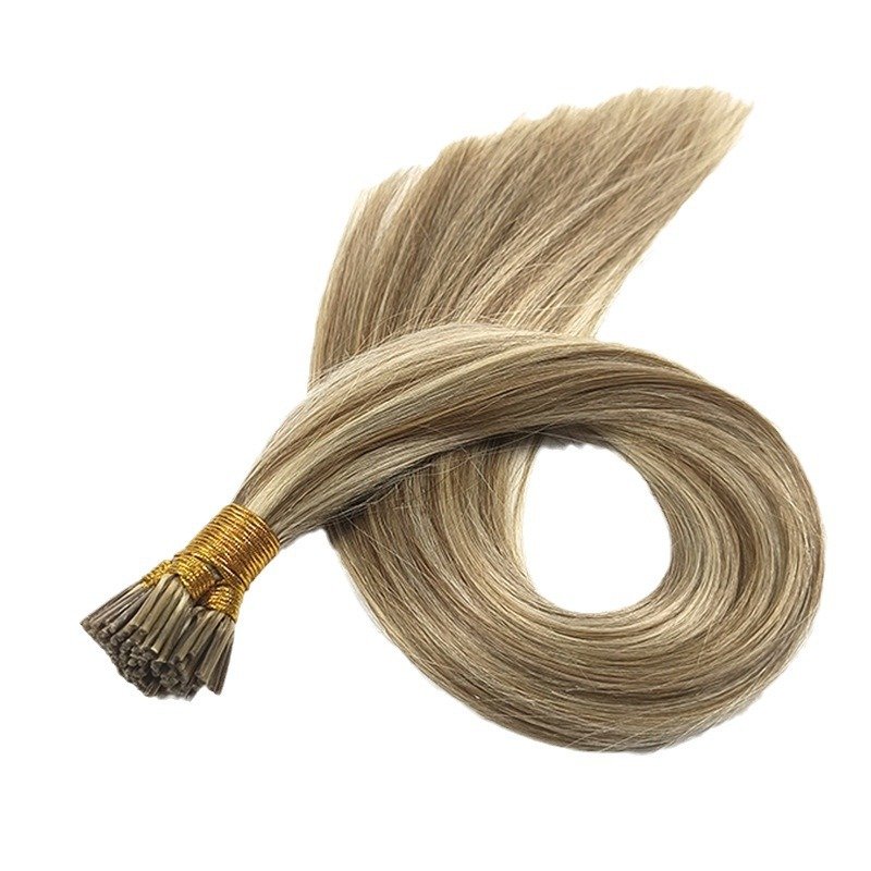 High quality promotional prices natural premium womens i tip human hair extensions