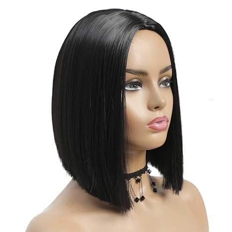 Cheap Human Hair Wig with Brazilian Hair and 13*4 Frontal HD Swiss Transparent Lace Bob Straight Black Women Wig