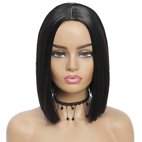 Cheap Human Hair Wig with Brazilian Hair and 13*4 Frontal HD Swiss Transparent Lace Bob Straight Black Women Wig