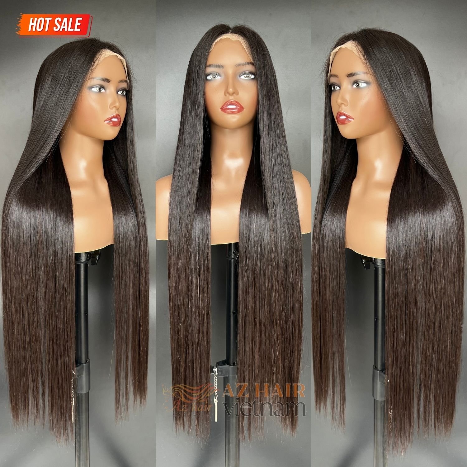 Wholesale HD Lace Frontal Human Hair Wigs From Vietnamese Raw Hair For Black Women Virgin Hair Extensions