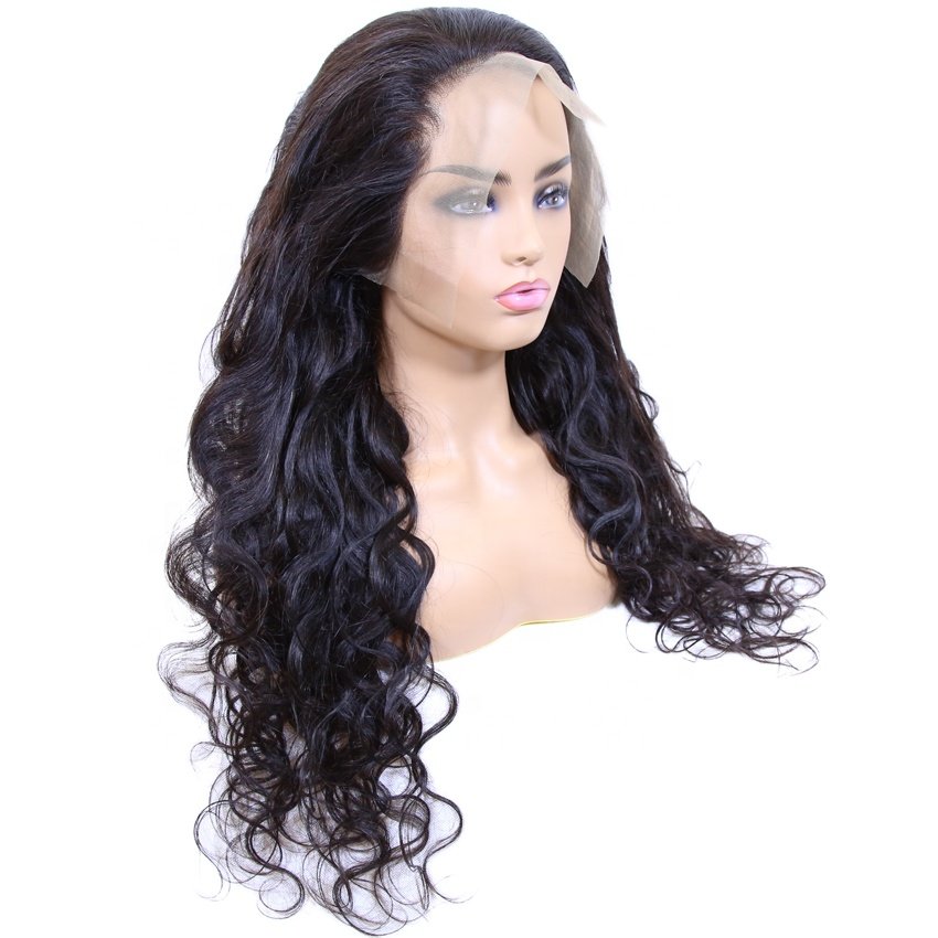 XYS Wholesale Price Raw Human Hair Wig Vendors Soft and Smooth No Tangling Body Wave Frontal Lace Wigs for Black Women