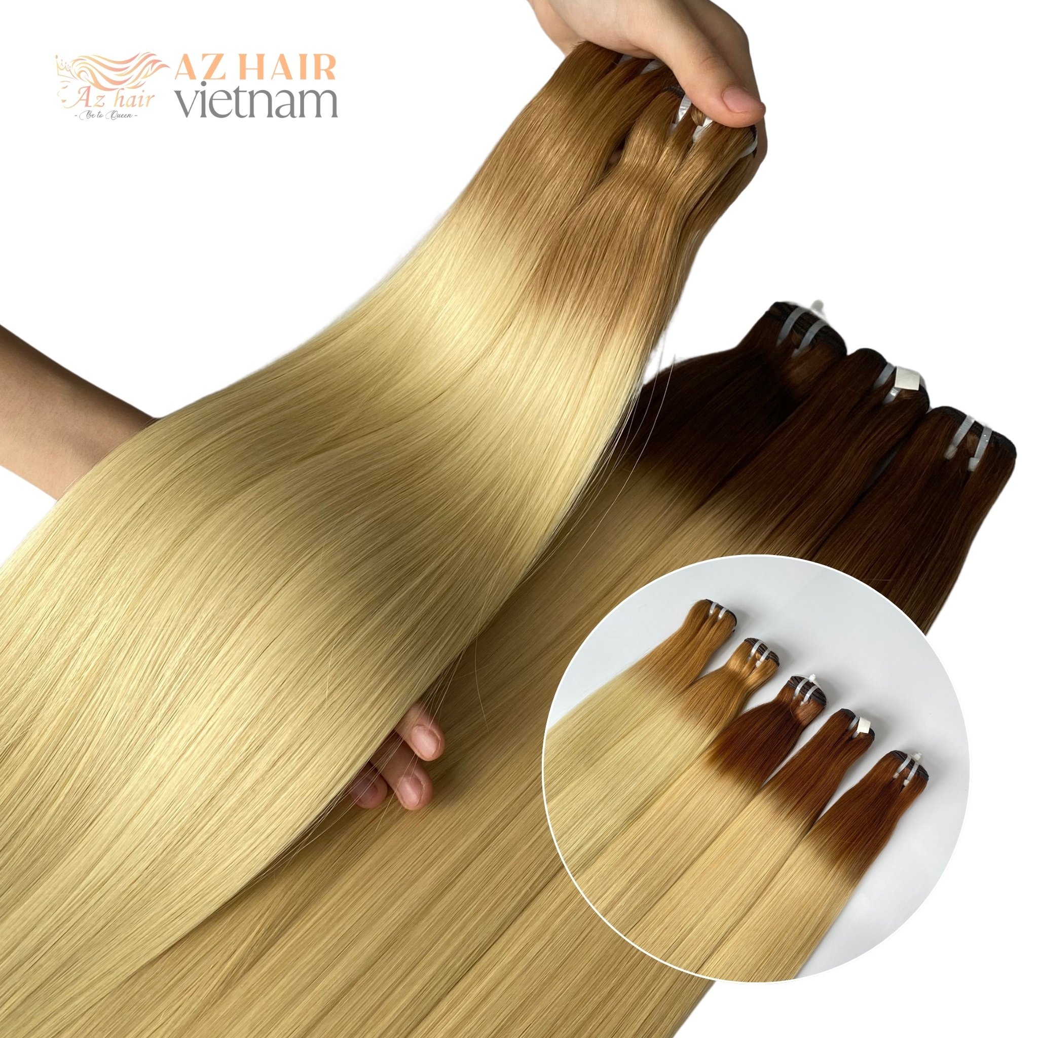 Bone Straight Hair Bundles Super Double Drawn 100% Raw Vietnamese Hair Extensions Wholesale Factory Price