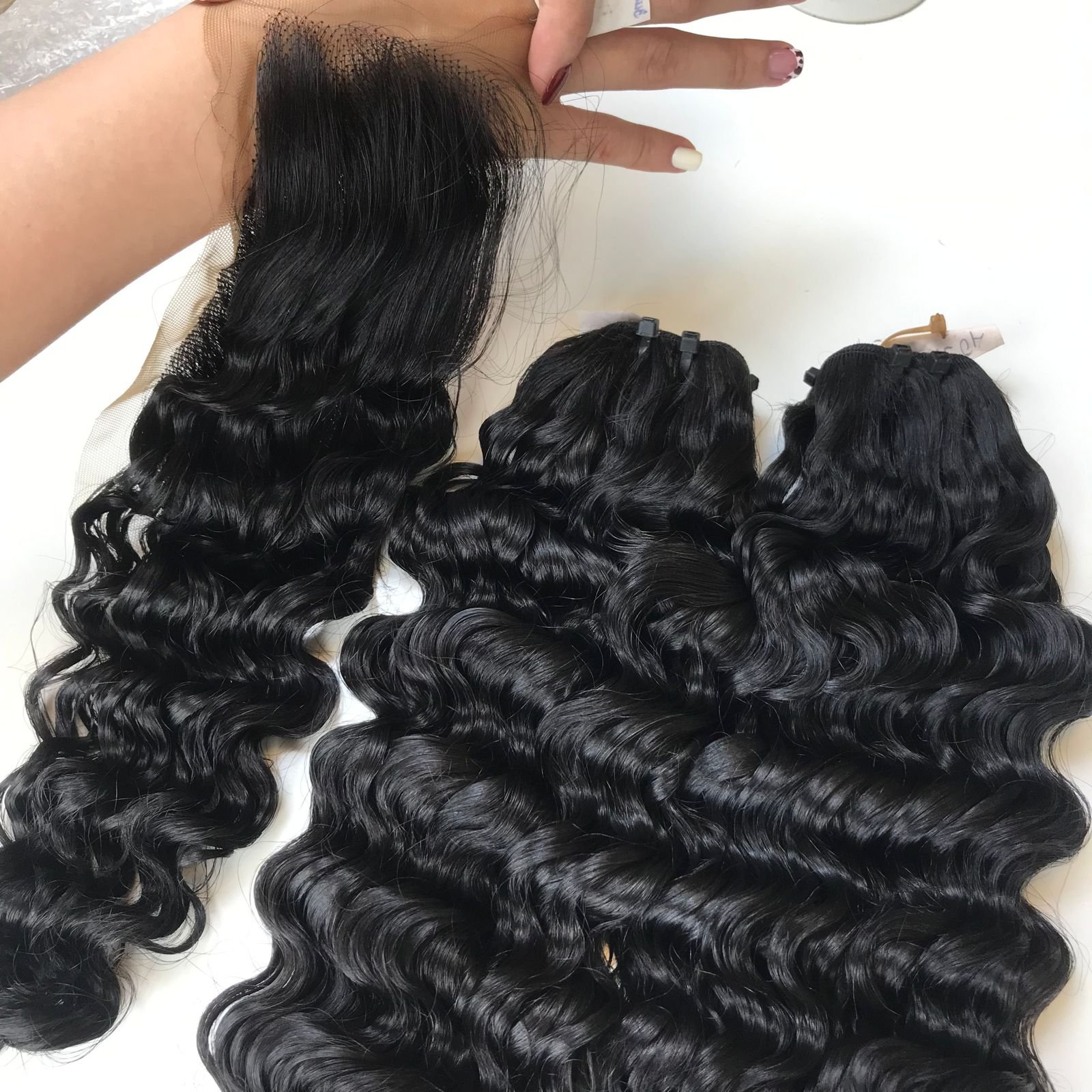 New Product Vietnamese Hair Wholesale Deep Wave Distributors In Hair Extensions Products Bundles, Wholesale Price From Factory