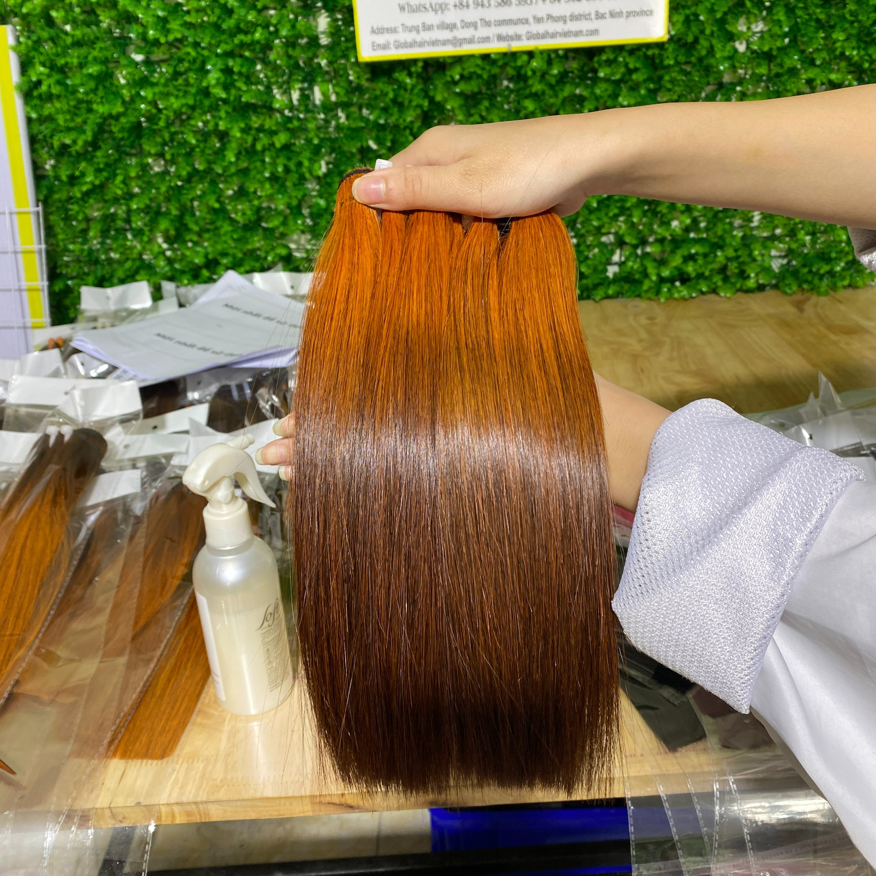 10A Vietnamese Human hair bundles bone straight , human hair extensions for black women