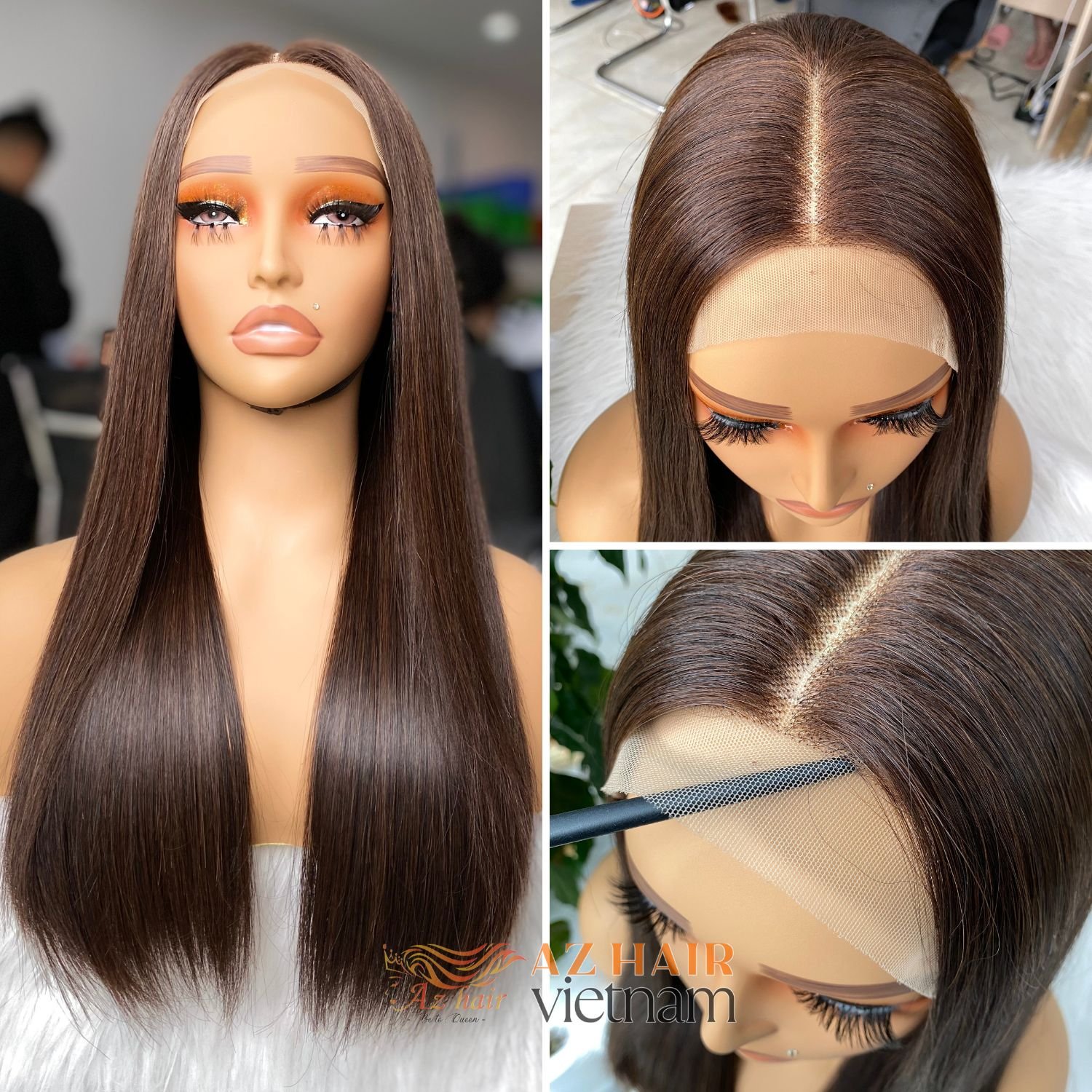 The Best Cuticle Aligned Raw Hair Full Frontal Lace Wigs Wholesale 13X4 13X6 HD Vietnamses Human Hair Extensions