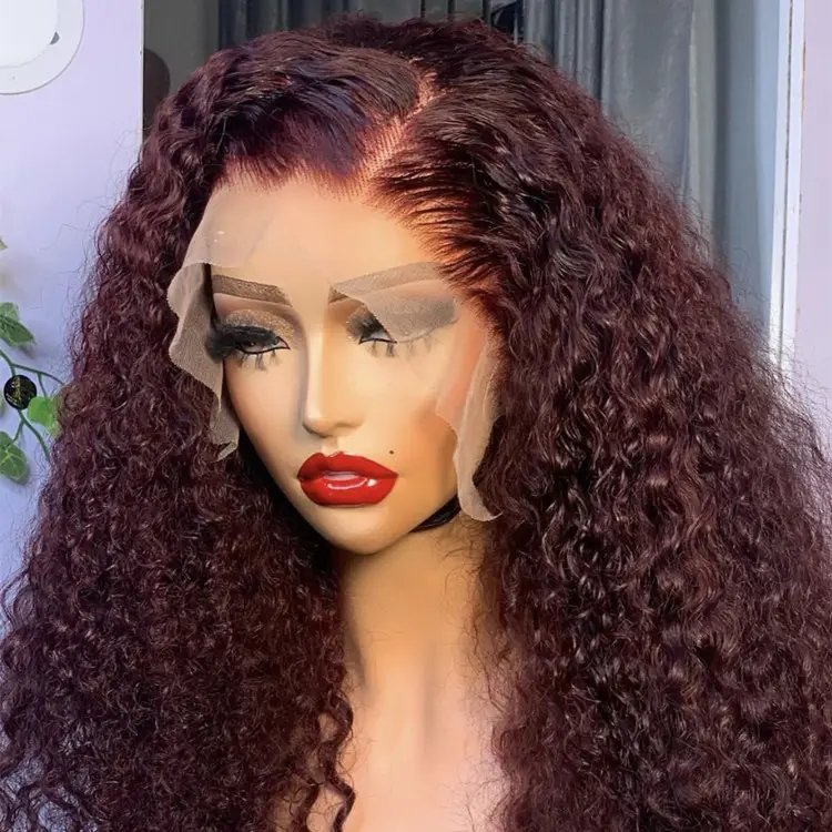 Cheap Afro Kinky Curly Peruvian Hair Wigs Human Hair Lace Front 13x6 Lace Front Wigs Full Lace Human Hair Wigs For Black Women