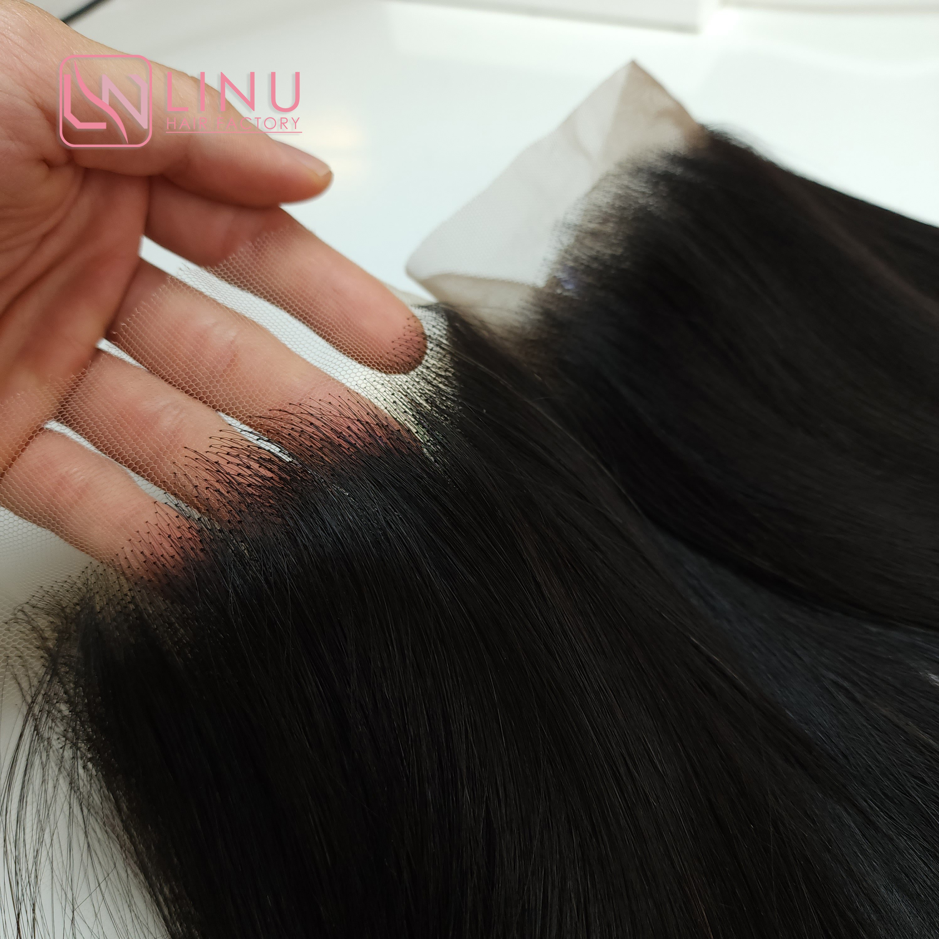 Thin HD Lace Frontal Closure Swiss Lace Frontal Vendor Film Transparent Wholesale 4x4 13x4 13x6 Customized Hot Hair Style Time