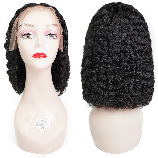 Wxj Fast Shipping 100% Natural Human Hair Wigs,8-16Inch Bob Wigs Human Hair Lace Front Wig,Remy Hair Wigs For Black Women