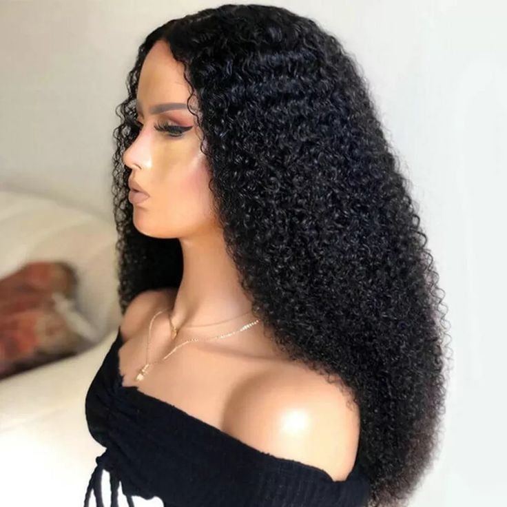 Wholesale HD Lace Full Virgin Brazilian Human Hair Wigs Deep Curly Transparent Lace Front Human Hair Wigs