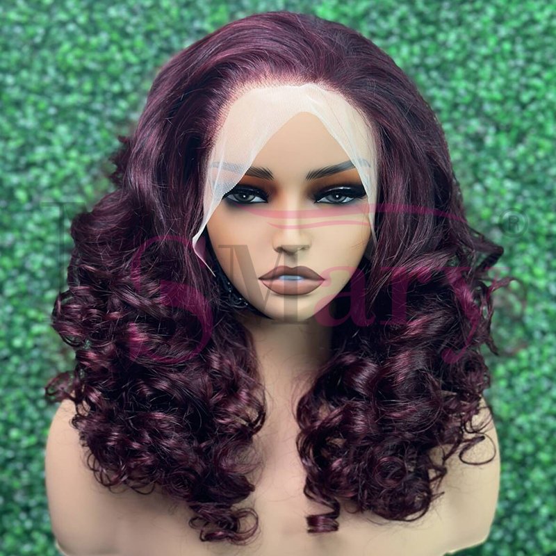 Hot 13x4 HD Full Lace Bouncy Spring Curly Wigs 12A Raw Vietnamese Hair 13x6 Glueless Brazilian Human Hair Wigs for Black Women
