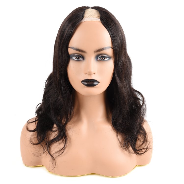 Body Wave 4X1 No Lace V Part Natural Human Hair Wig 12-30 Inch For Black Women 150% Brazilian V Part Wig Body Human Hair Wig