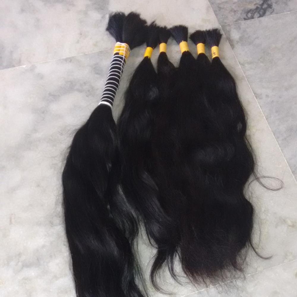 Good feedback remy human hair.Raw bulk human hair.One donor soft human hairs