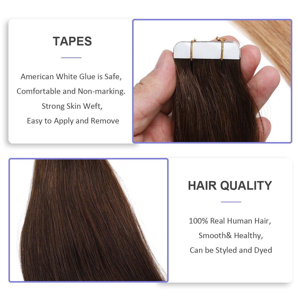 overnight delivery salon quality full cuticle intact single donor virgin ombre remy tape in hair extensions 100human hair