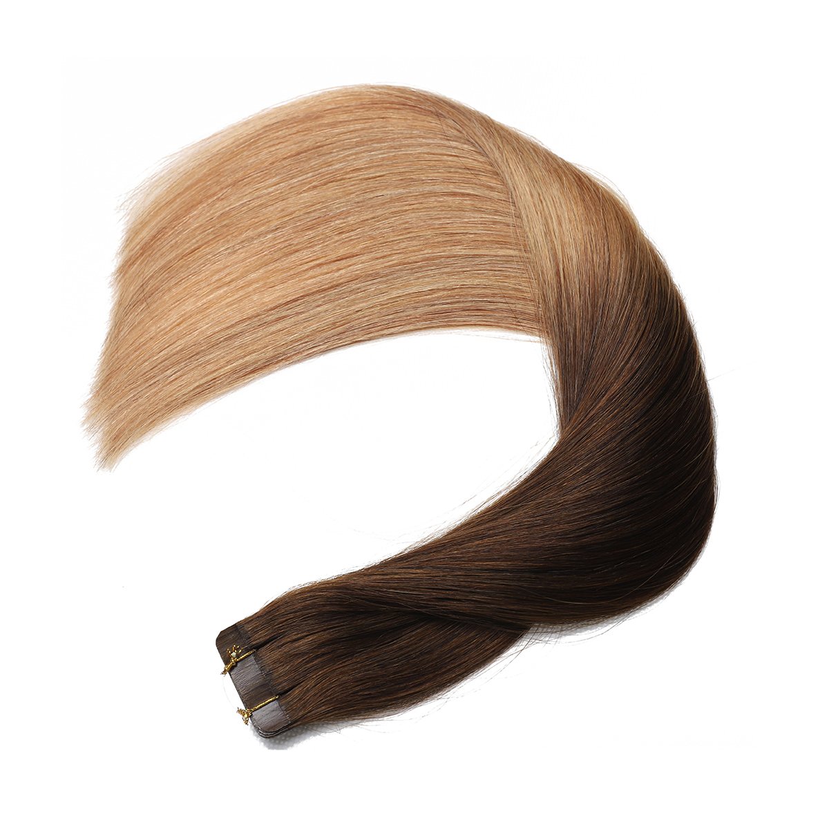 overnight delivery salon quality full cuticle intact single donor virgin ombre remy tape in hair extensions 100human hair