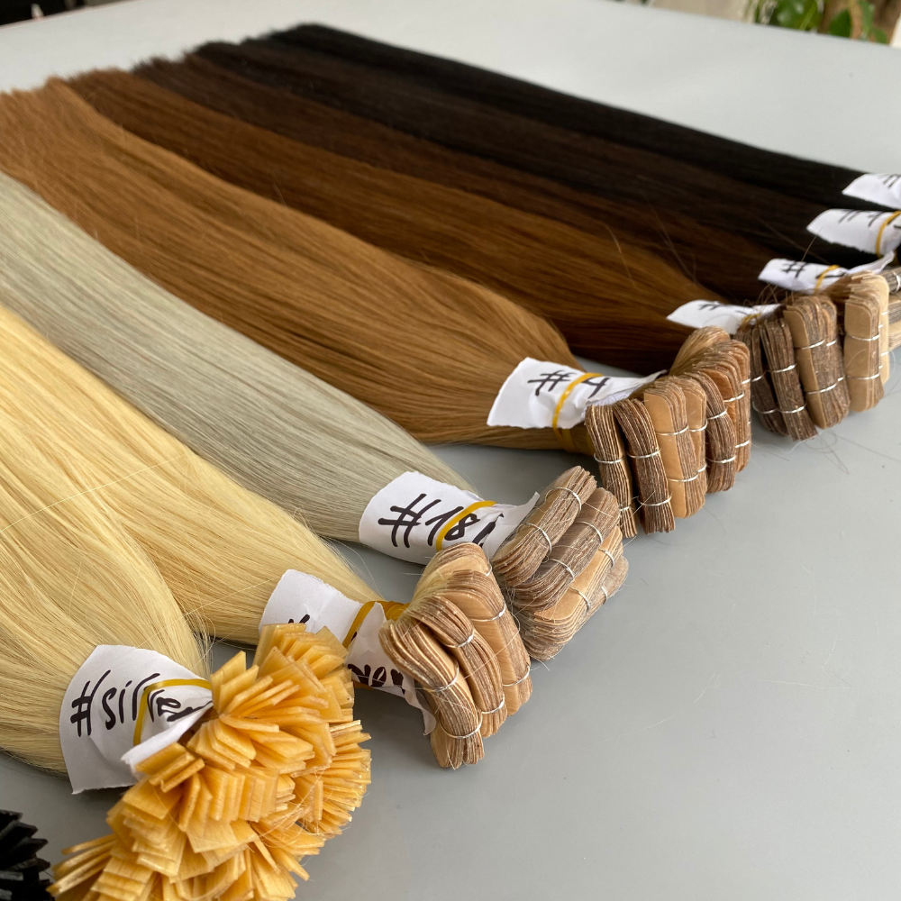 Best Selling 2024 Tape In Hair Extensions 100% Human Hair From Vietnamese Raw Hair Wholesale Vendor