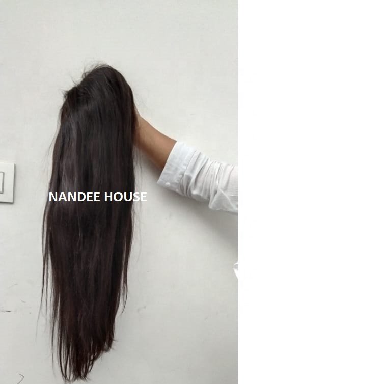 LONG LENGTH FRONT LACE WIG FULL LACE WIG TRANSPARENT LACE FAST SHIPPING WHOLESALE PRICE HUMAN HAIR WIG RAW SILKY