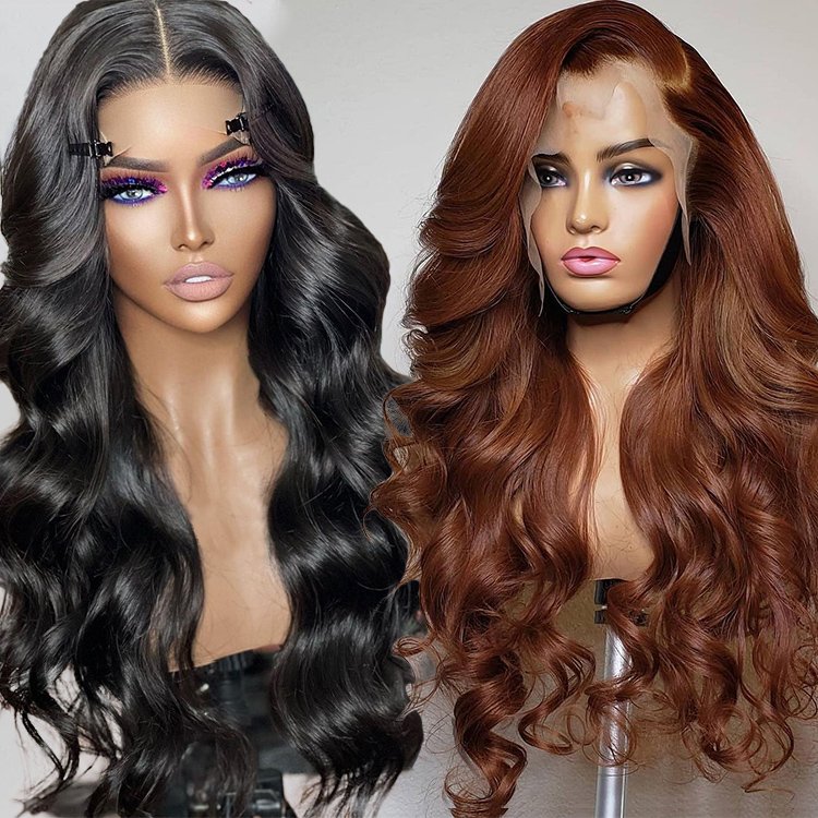 150% 180% Density HD Full lace Human Hair Wig natural body wave Virgin Human Hair Lace Front Wig for Black Women
