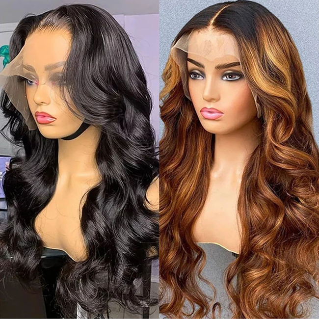 150% 180% Density HD Full lace Human Hair Wig natural body wave Virgin Human Hair Lace Front Wig for Black Women