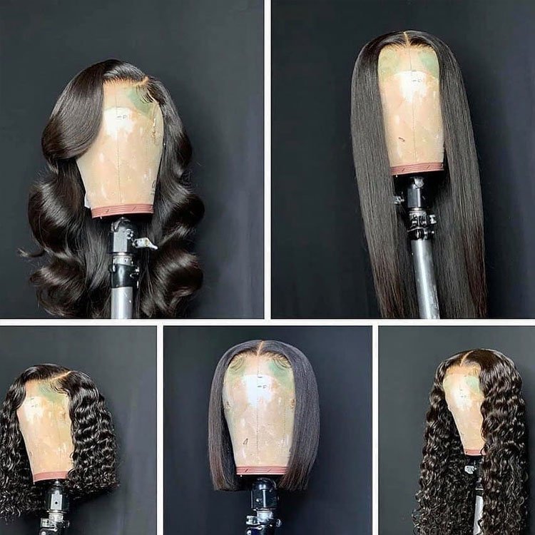 150% 180% Density HD Full lace Human Hair Wig natural body wave Virgin Human Hair Lace Front Wig for Black Women