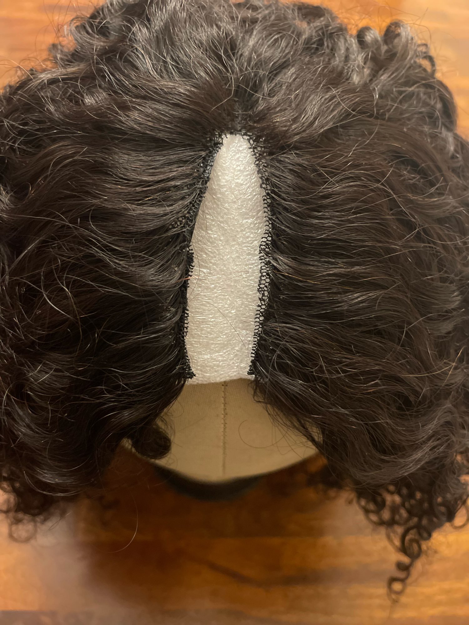 New V Part Wig Human Hair Curly,Raw brazilian mongolian Hair Glueless Thin Part Wig,U Part Wig 4c afro kinky clip ins
