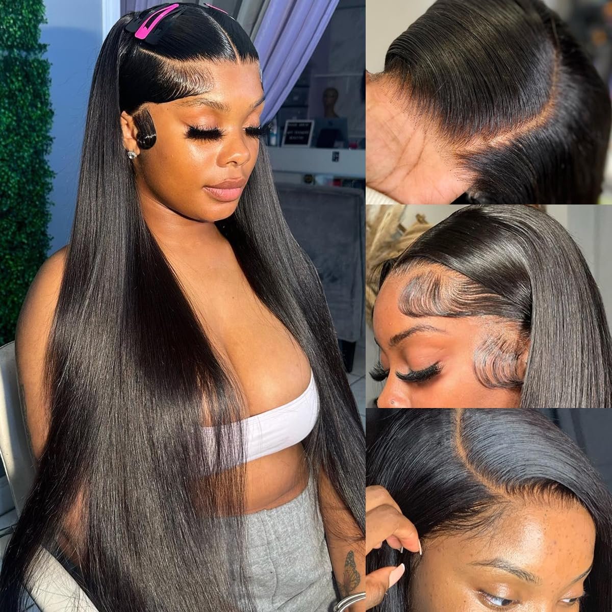 Wholesale Virgin Raw Human Hair Wigs Frontal Wig 180 Density Human Lace Cheap Hd Lace 1 Piece Brazilian Hair Long Transparent