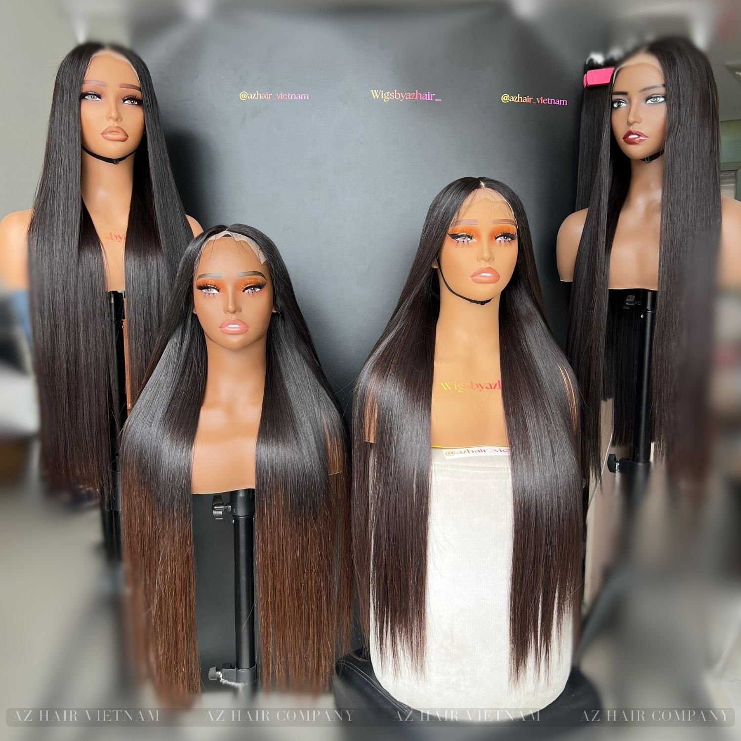 HD Lace Frontal Wig Extensions Best Quality Vietnamese Human Hair Various Color Raw Remy Wig For Black Women Wholesale Price