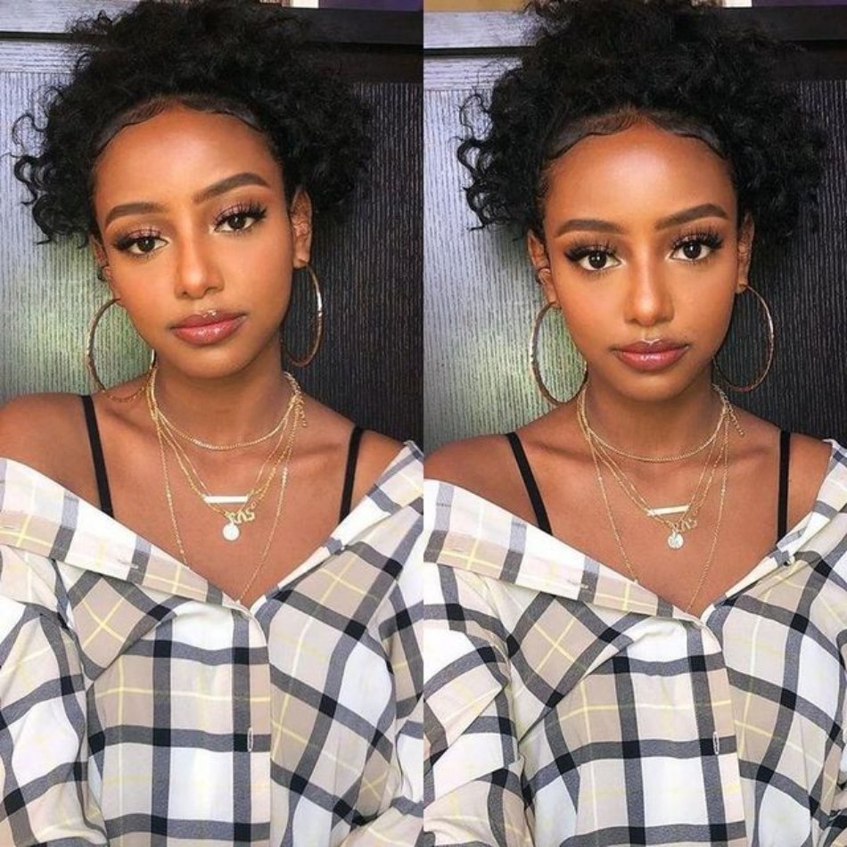 Pixie Cut Wig Short Cheap Curly Human Hair Wig Ombre Orange 99J 13x1 Transparent Lace Wigs For Women Human Hair Pre Plucked
