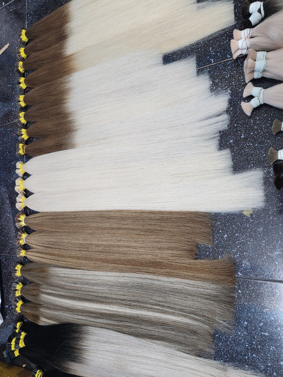 Factory Price 100% Remy Real Pony Tail Silky Straight Bulk Hair Extension High Quality Raw Vietnamese Human Hair