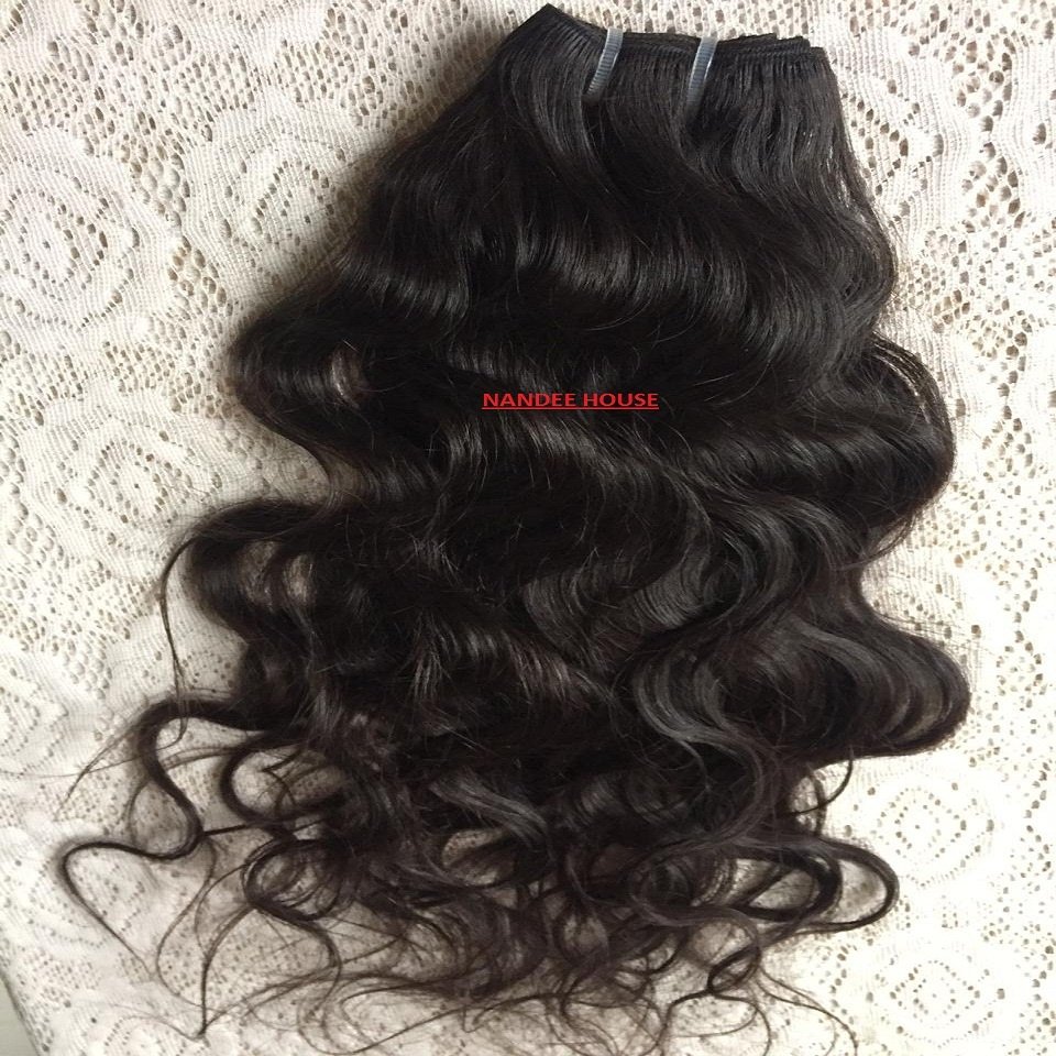 New Arrival Natural Blonde 613 Wavy Full Cuticle Aligned Indian Remy Hair Real Human Indian Hair Extensions