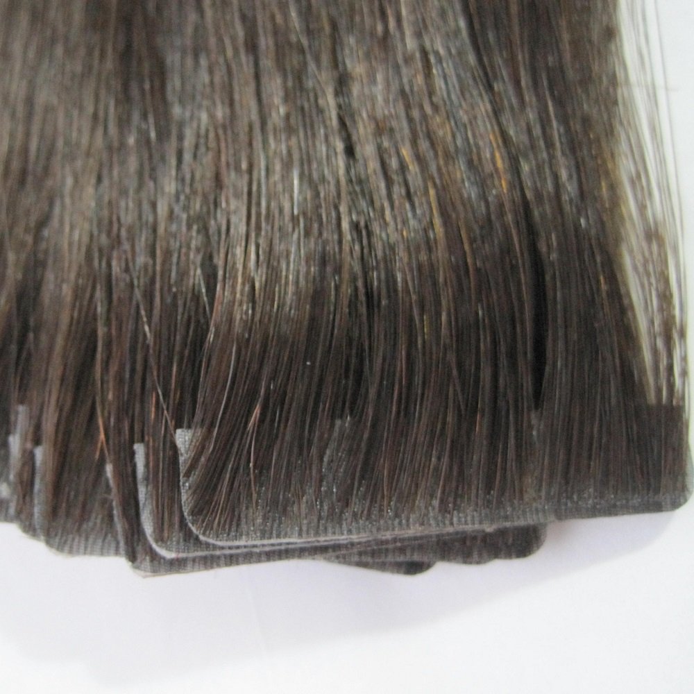 Top Quality Virgin Cuticle Aligned Double Drawn Invisible Injected Skin PU Weft Tape Human Hair Extensions
