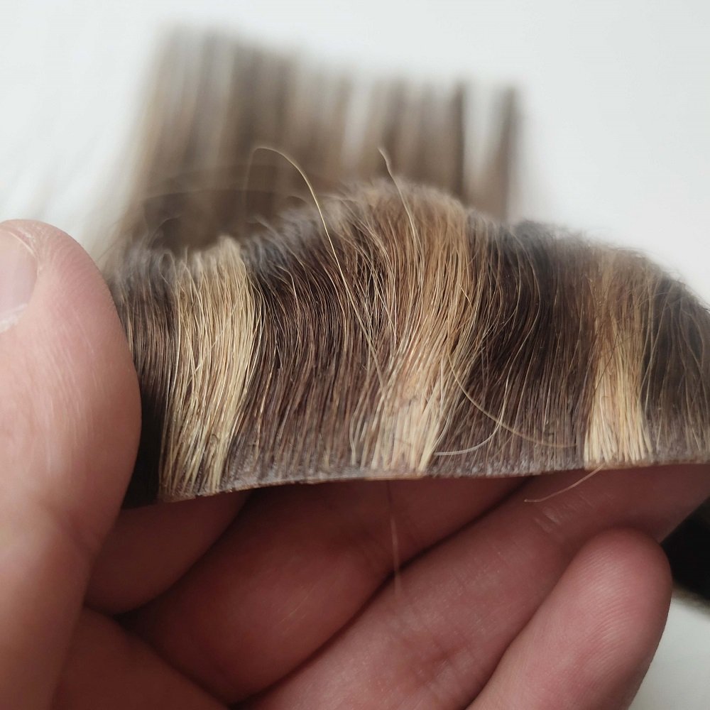 Top Quality Virgin Cuticle Aligned Double Drawn Invisible Injected Skin PU Weft Tape Human Hair Extensions