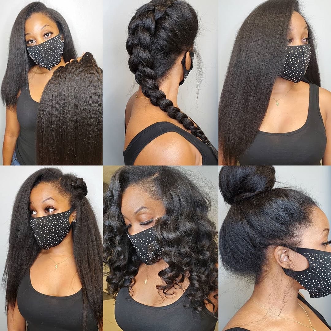 Cheap Brazilian Hair Yaki Kinky Straight Human Hair Lace Front Wig Hd Lace Frontal Wig For Black Women Full Lace Human Hair Wigs