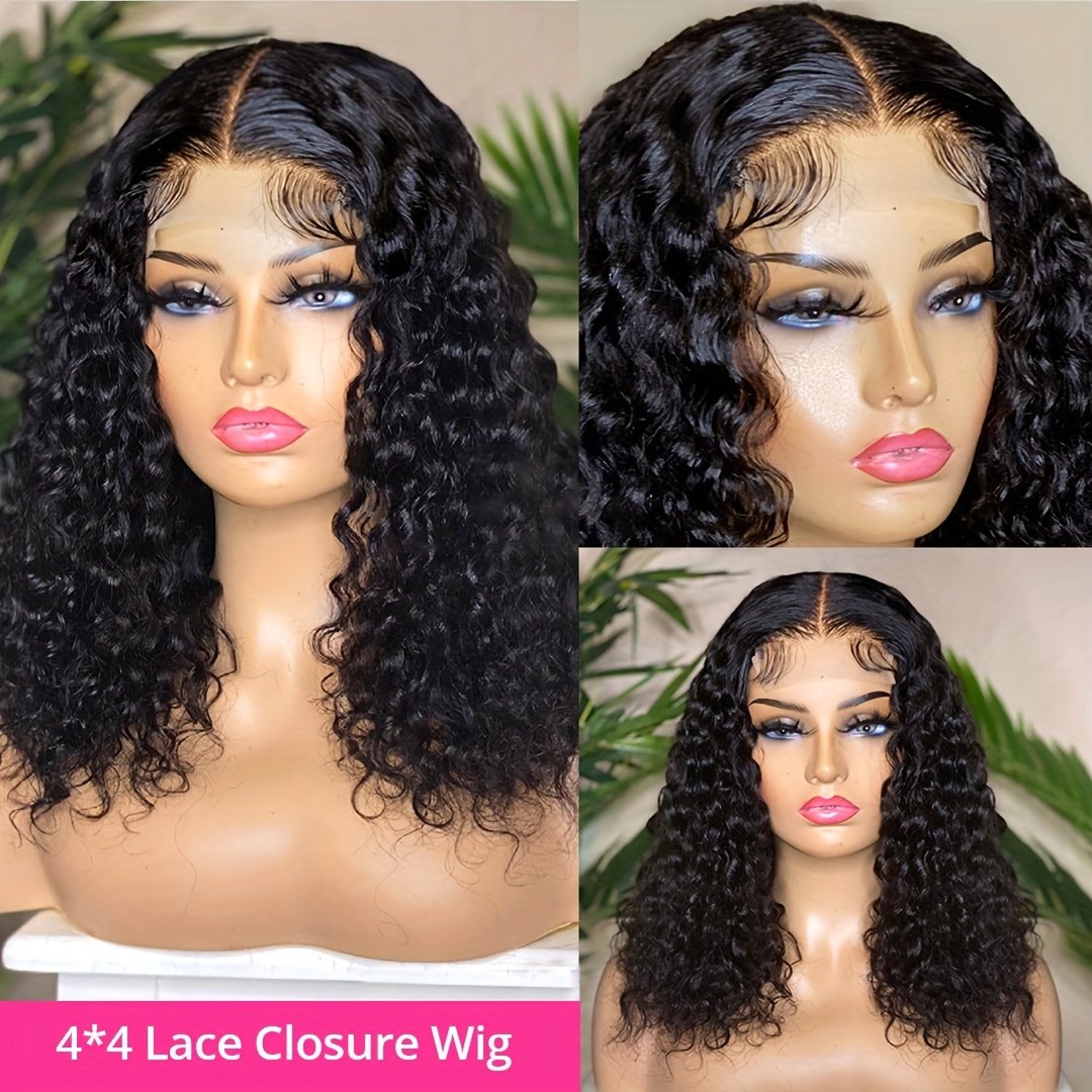Kinky Curly Human Hair Cheap Curly Short Bob Wigs 100% Vietnamese Virgin Human Hair