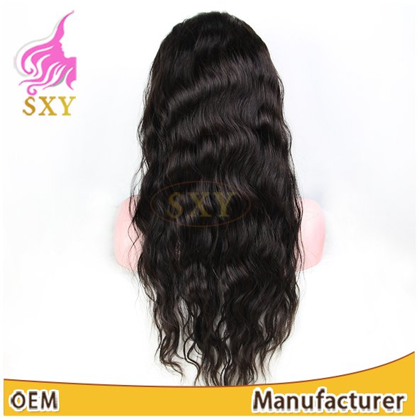 Swiss lace Virgin Brazilian Hair HD Full Lace Wig front lace wig Body Wave 100% Virgin Human Hair Wigs