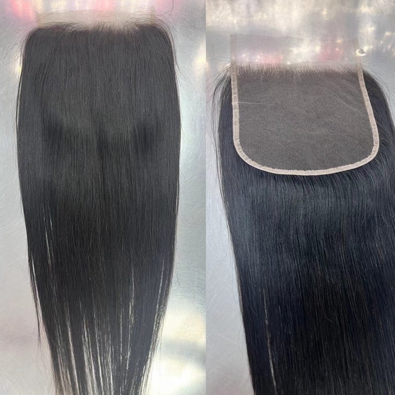Free Part Swiss 2x6 4x4 5x5 6x6 7x7 13x4 13x6 Lace Closure with Baby Hair Brazilian Remy Human Hair Wig Lace Frontal Vendor