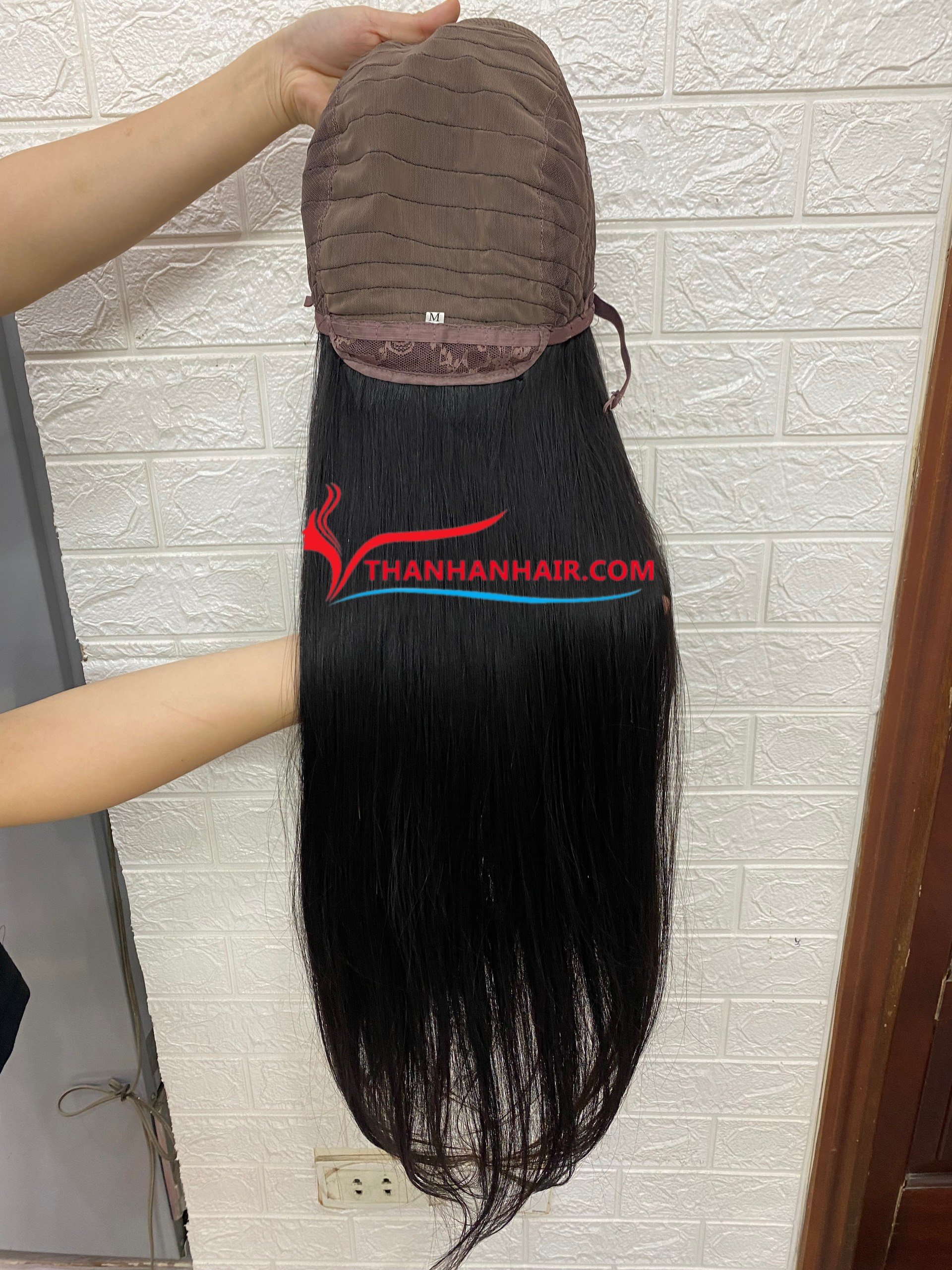 Human hair wig Natural straight wavy steam curly hair Vietnamese hair wig wholesale