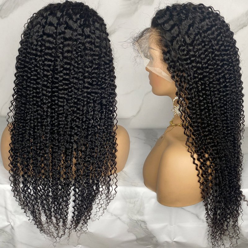 China wig factory wholesale virgin full lace frontal wigs HD transparent lace unprocessed 100% human hair wigs