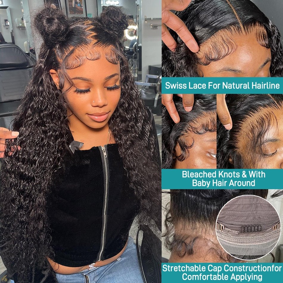 YESWIGS Cheap Kinky Curly Wholesale Wigs Human Hair Lace Front Brazilian Human Hair Wigs For Black Women 360 HD Lace Frontal Wig