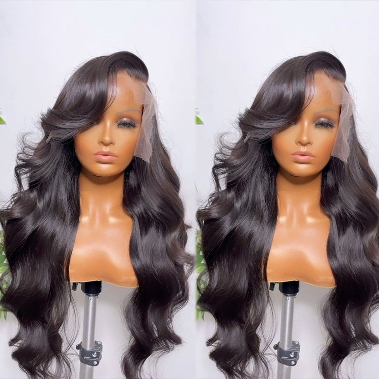 13x6 13x4 transparent lace front wigs Virgin Remy indian hair Lace Front Wig HD Lace loose deep frontal wigs