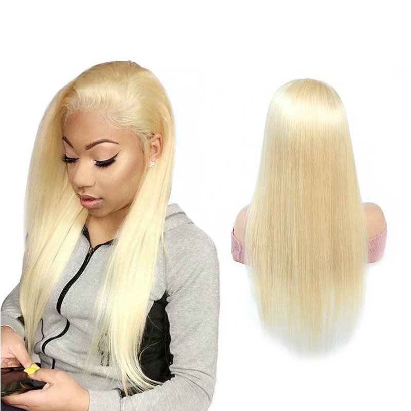 Custom Grade 12A Natural Ombre Human Hair Wig, Cambodian Virgin Hair Vendor Wig Swiss Lace One Donor 613 Lace Front Wig