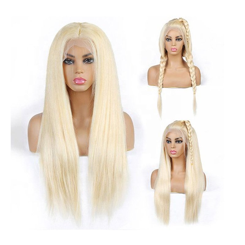 Custom Grade 12A Natural Ombre Human Hair Wig, Cambodian Virgin Hair Vendor Wig Swiss Lace One Donor 613 Lace Front Wig