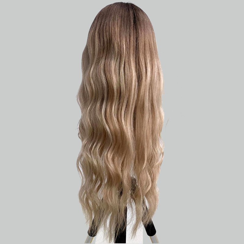 613 Lace Frontal Wig for Women Body Wave Wigs Brazilian Virgin Hair Human Hair Highlight #6/blonde Human Hair Wigs