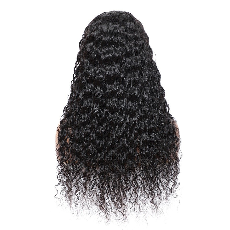 T Part lace wig front lace 13x4 Factory customization Wholesale U Part Wig Human Hair Wig Deep Female Hair Natural Color