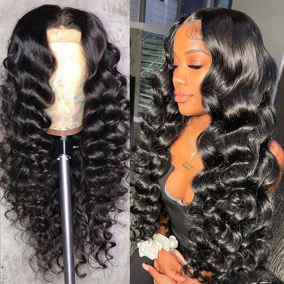 Cheap Brazilian Human Hair Lace Front Wigs HD Lace Frontal Wigs Vendors Bone Straight Full Lace Human Hair Wigs For Black Women