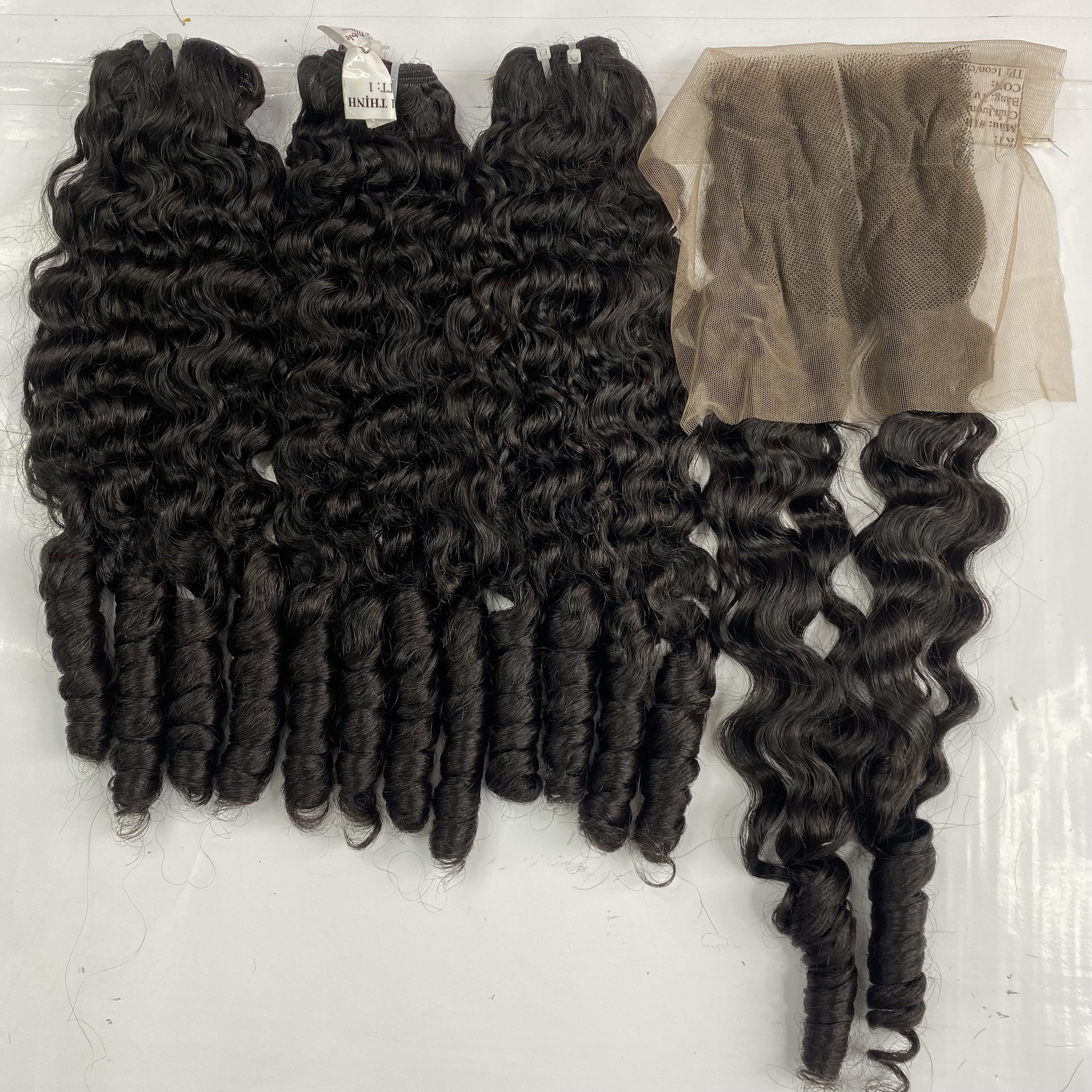 Raw Single Donor Jerry to Loose Vietnamese Human Hair Cuticle Aligned sale christmas 2023