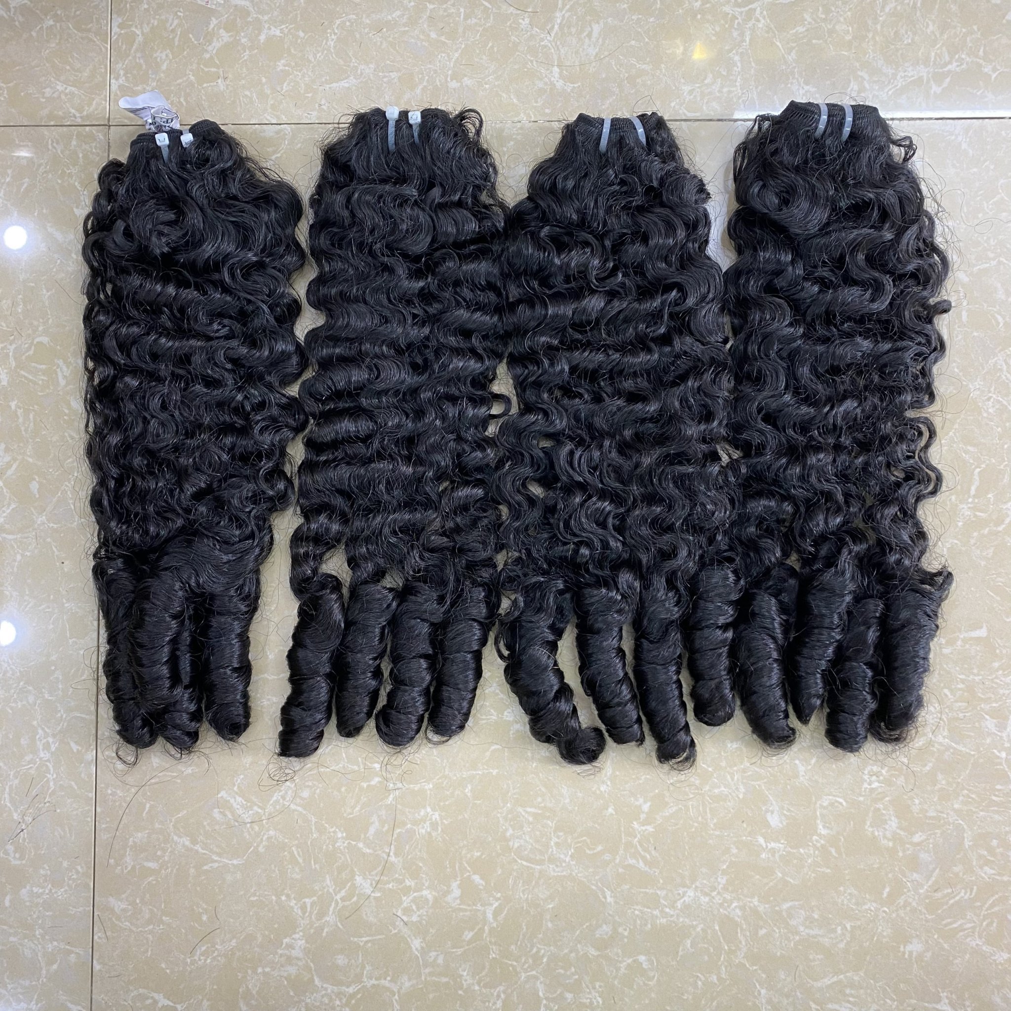 Raw Single Donor Jerry to Loose Vietnamese Human Hair Cuticle Aligned sale christmas 2023