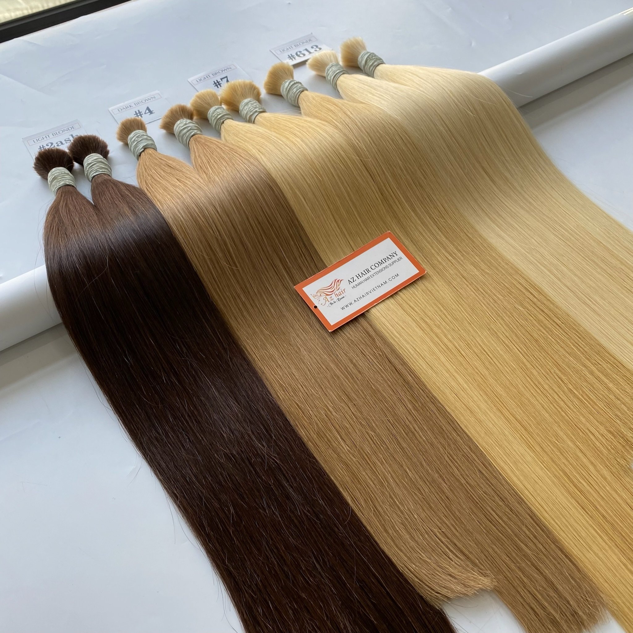 Hot Toupee Human Hair Bulk Straight Cuticle Aligned Hair Wholesale Price 100g For Bundles Hair Extensions Genius Weft