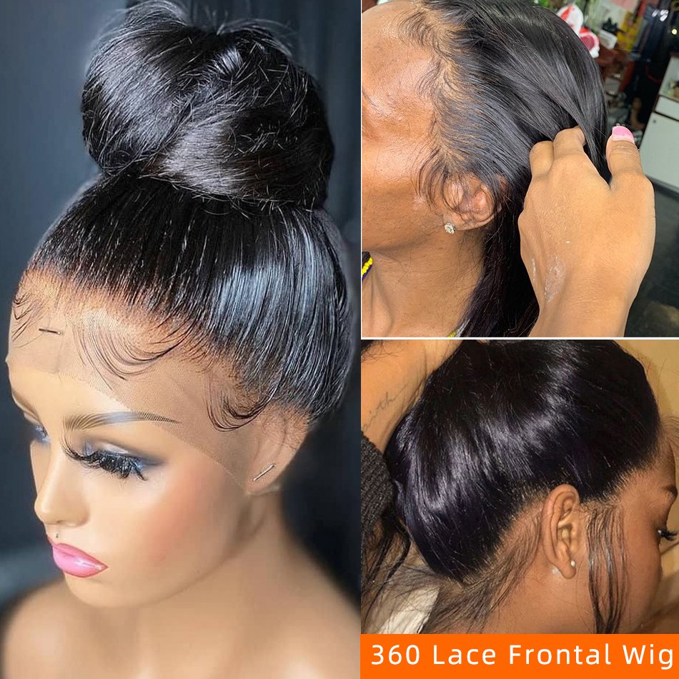 Wholesale 360 Lace Front Wig Human Hair,Wig 360 Full Lace Virgin Human Long Hair,Cheap Individual Natural Wig