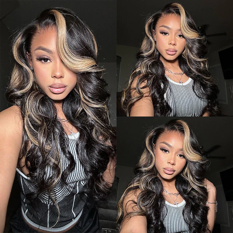 Wholesale Human Hair Wig Lace Front Brown 13x4 Lace Frontal Body Wave Wig Ginger Brown 150% Density Pre plucked Hairline
