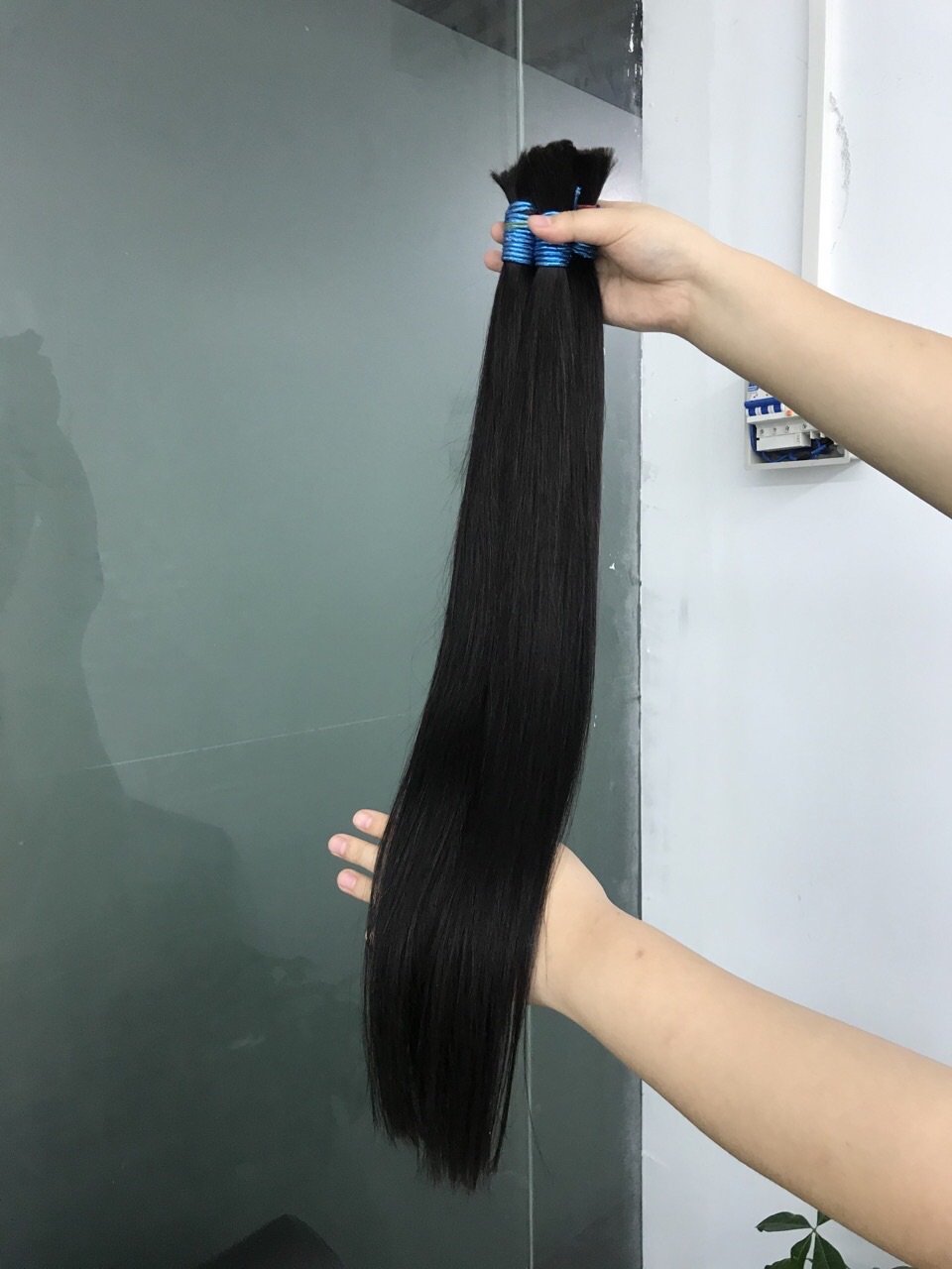 Affordable silky texture hair bulk: 100% human hair, raw natural vendor, remy hair,indian hair